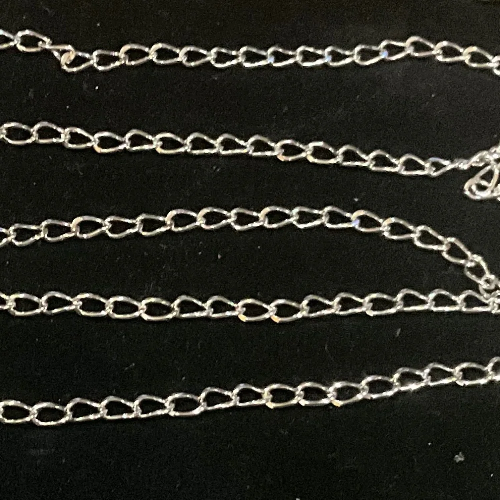 Silver Plated 3x4mm 30 ft Curb Chain for Jewelry Making - Picture 4 of 4